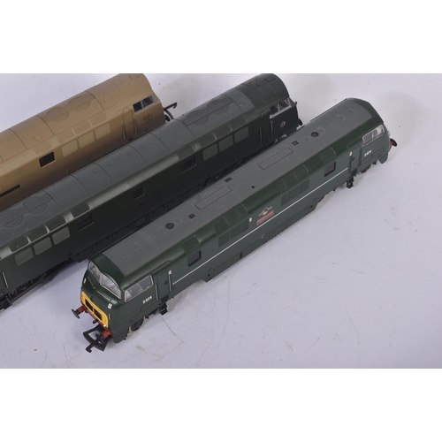 253 - A collection of x4 Lima and Palitoy Mainline OO gauge model railway diesel trainset locomotive engin... 