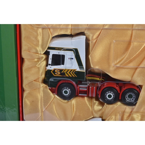 254 - An original Limited Edition Corgi 1/50 scale Eddie Stobart set No. CC99155 ' Scania @ Stobart '. The... 