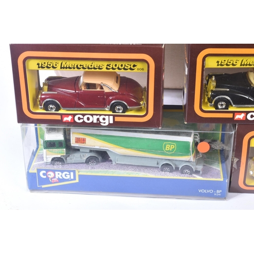 256 - A large collection of assorted boxed diecast models of various scales and makers to include; Corgi, ... 