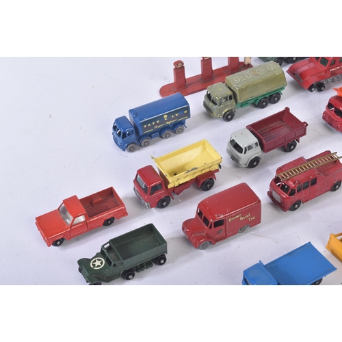 257 - A collection of vintage Lesney and Matchbox Series diecast model cars and other vehicles to include;... 