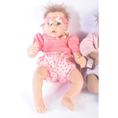 26 - Dolls - Ashton Drake - a collection of x3 'lifelike' baby dolls by Ashton Drake. Includes; Tootsie T... 