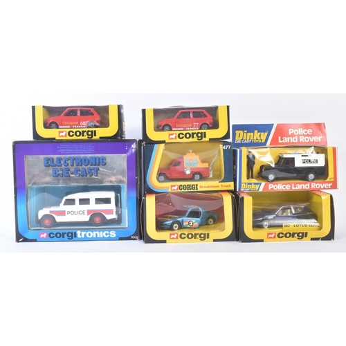 276 - A collection of x7 assorted vintage Corgi and Dinky Toys boxed diecast models ton include; Dinky Toy... 