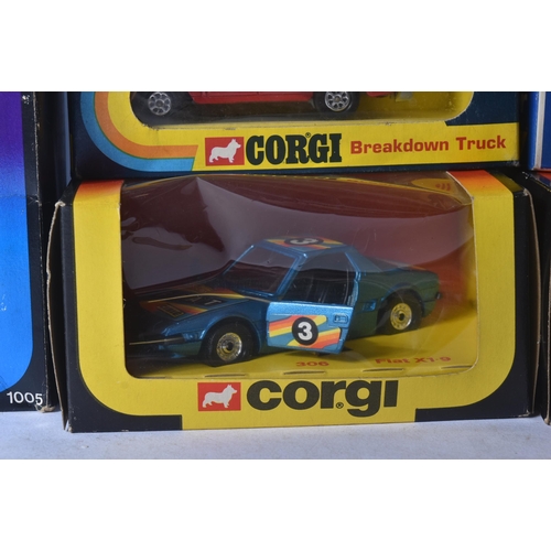 276 - A collection of x7 assorted vintage Corgi and Dinky Toys boxed diecast models ton include; Dinky Toy... 