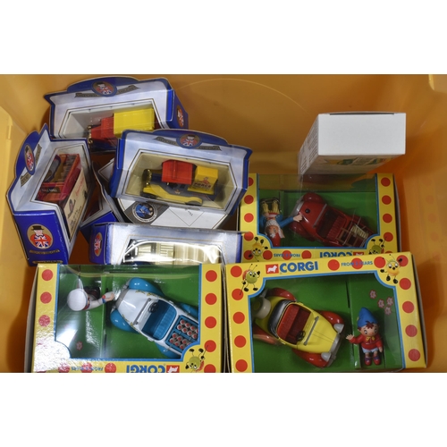 277 - A collection of assorted boxed diecast model cars to include x6 Corgi Noddy In Toyland vehicles with... 