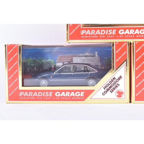 280 - Paradise Garage - 1/43 Scale Precision Diecast - a collection of x5 Australian made Paradise Garage ... 