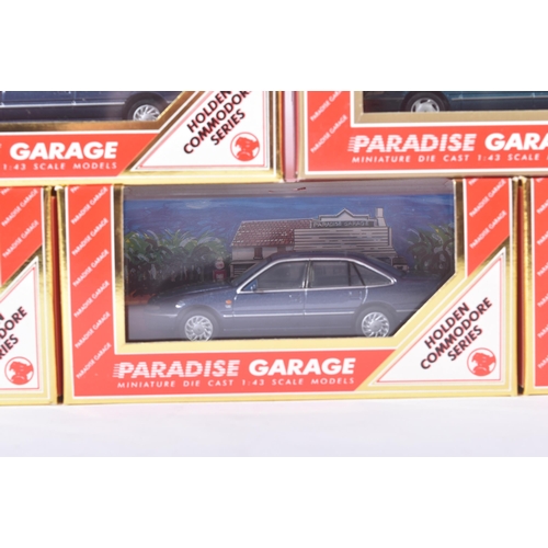 280 - Paradise Garage - 1/43 Scale Precision Diecast - a collection of x5 Australian made Paradise Garage ... 