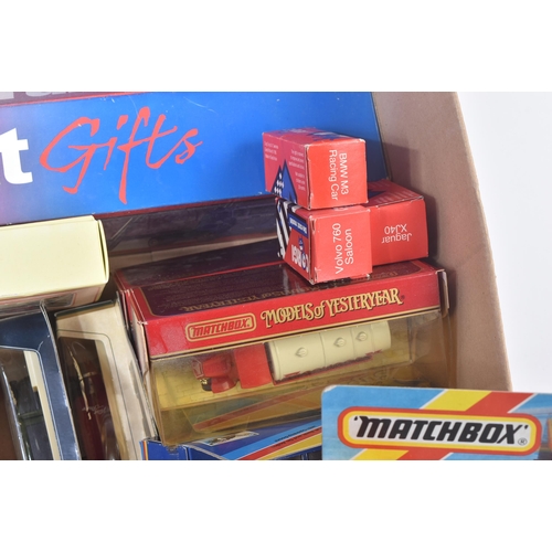 283 - A collection of assorted boxed diecast model cars, trucks and lorries of various markers. Examples t... 