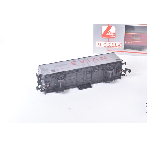 289 - A collection of x6 Lima O gauge model railway trainset locomotive rolling stock wagons to include; C... 