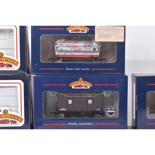 306 - A collection of Bachmann made Branch Line OO gauge model railway trainset locomotive rolling stock c... 