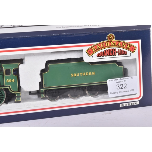 322 - An original Bachmann made Branch Line OO gauge model railway trainset locomotive engine No. 31-401 L... 