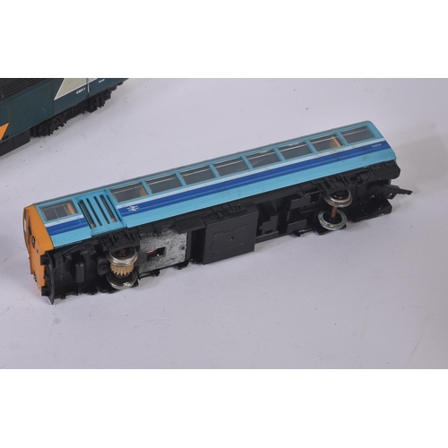 324 - A collection of assorted Hornby OO gauge model railway trainset diesel locomotive engines comprising... 