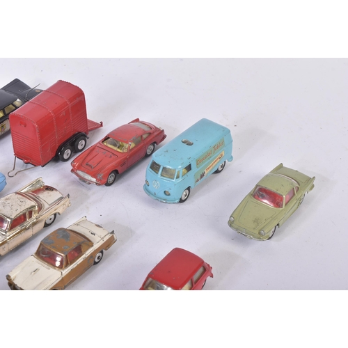 326 - A collection of assorted vintage Corgi Toys and Dinky Toys diecast model cars to include; Corgi Toys... 