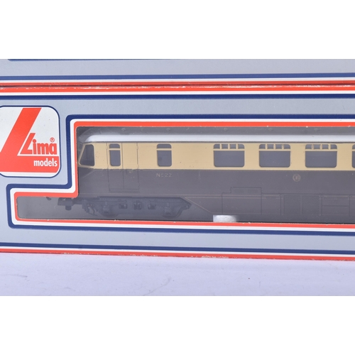 328 - Two Lima made OO gauge model railway diesel trainset locomotive engines comprising 205132 GWR Diesel... 