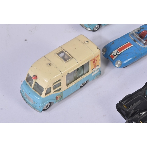 336 - A collection of original vintage Dinky Toys and Corgi Toys diecast model cars and other vehicles. Ex... 