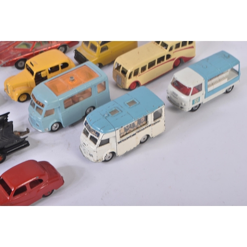 336 - A collection of original vintage Dinky Toys and Corgi Toys diecast model cars and other vehicles. Ex... 