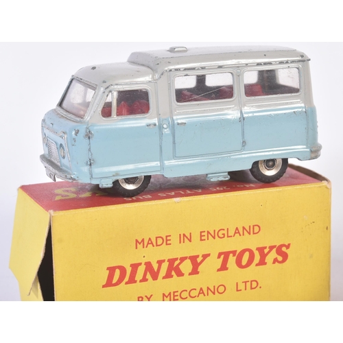 338 - Two original vintage Dinky Toys boxed diecast models comprising 295 Atlas Bus and 182 Porsche 356A C... 