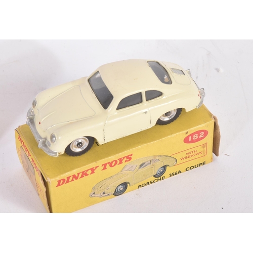 338 - Two original vintage Dinky Toys boxed diecast models comprising 295 Atlas Bus and 182 Porsche 356A C... 