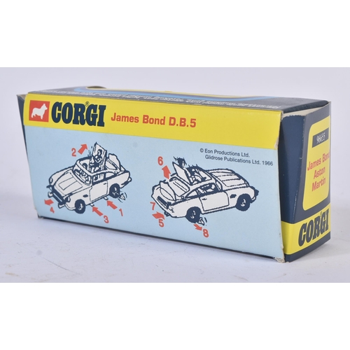 34 - An original vintage Corgi 007 James Bond boxed diecast model No. 96655 Aston Martin D.B.5 complete w... 