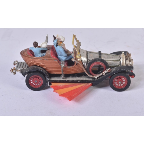 341 - An original vintage Corgi Toys diecast model No. 266 Chitty Chitty Bang Bang car. The car having bro... 