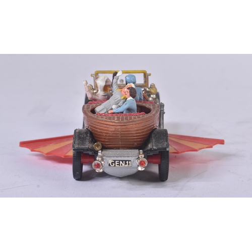 341 - An original vintage Corgi Toys diecast model No. 266 Chitty Chitty Bang Bang car. The car having bro... 