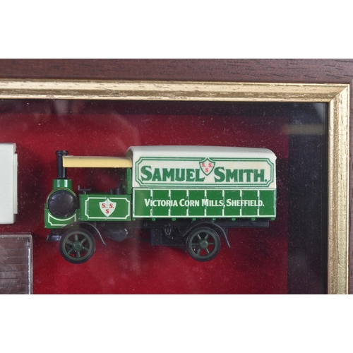 352 - A collection of x3 Limited Edition Matchbox Models of Yesteryear diecast display cases. Models compr... 