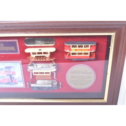 352 - A collection of x3 Limited Edition Matchbox Models of Yesteryear diecast display cases. Models compr... 