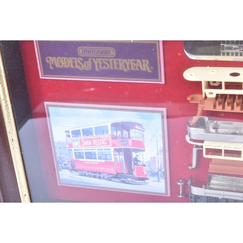 352 - A collection of x3 Limited Edition Matchbox Models of Yesteryear diecast display cases. Models compr... 