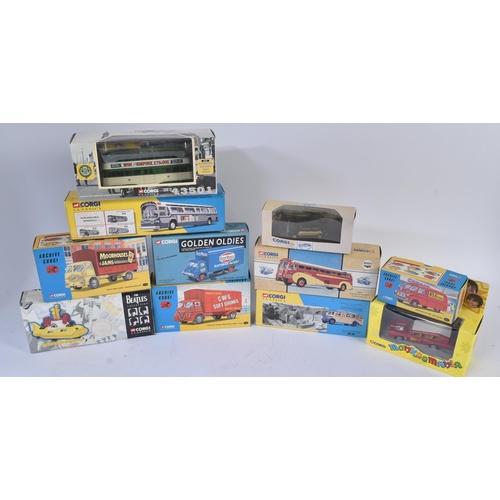 354 - A collection of assorted Corgi made boxed diecast models to include; Monkey Mania Monkeymobile, The ... 