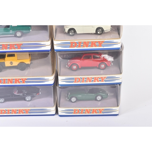 357 - A collection of x10 vintage Matchbox Dinky diecast model cars to include; DY-30 Austin Healey 100 BN... 