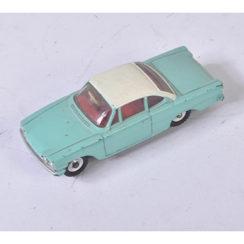 361 - A collection of x4 vintage Corgi Toys and Dinky Toys diecast model cars along with a Corgi Juniors M... 