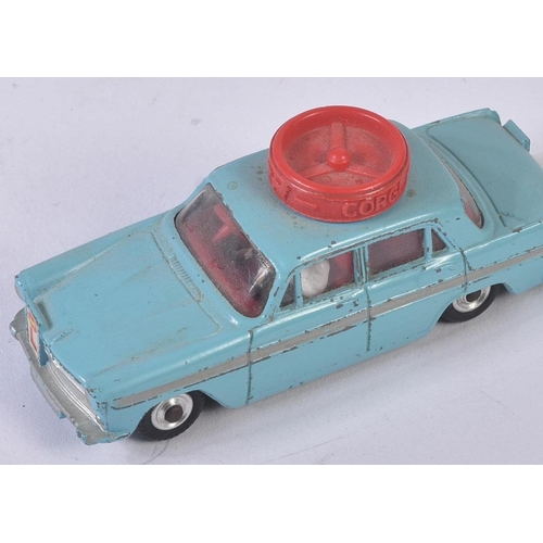 361 - A collection of x4 vintage Corgi Toys and Dinky Toys diecast model cars along with a Corgi Juniors M... 