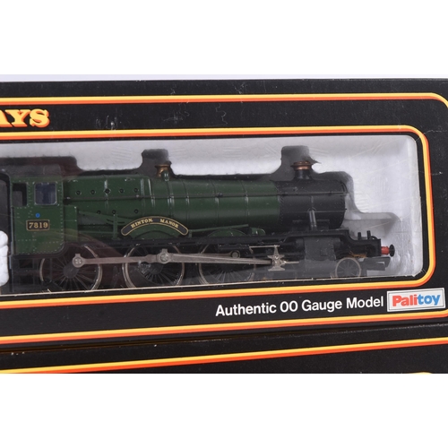 384 - Two original Palitoy Mainline OO gauge model railway trainset locomotive engines comprising; 37-078 ... 