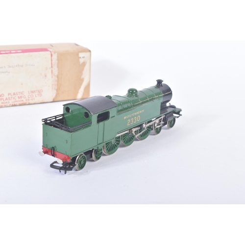 388 - A kit built OO gauge model railway trainset locomotive engine. The loco being a Southern Railways 4-... 