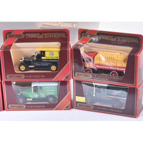 389 - A large collection of approximately x50 assorted boxed diecast model cars. Largely Matchbox Models o... 