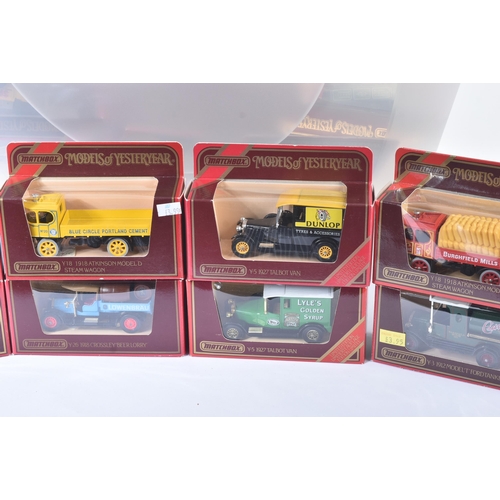 389 - A large collection of approximately x50 assorted boxed diecast model cars. Largely Matchbox Models o... 