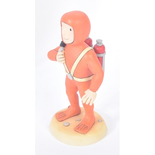 416 - Mr Benn - Robert Harrop - BN10 ' The Diver '. Highly detailed resin figure / statue from the classic... 