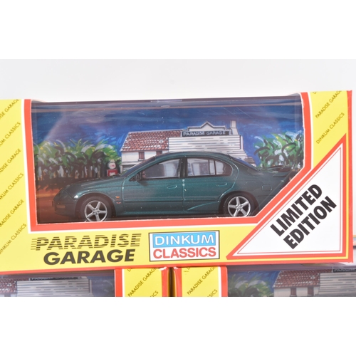 420 - Dinkum Classics Paradise Garage - 1/43 Scale Precision Diecast - a collection of x3 Australian made ... 