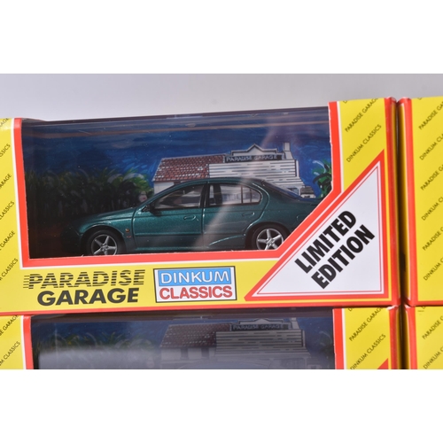 435 - Dinkum Classics Paradise Garage - 1/43 Scale Precision Diecast - a collection of x4 Australian made ... 