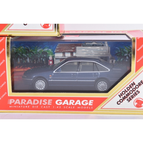 440 - Paradise Garage - 1/43 Scale Precision Diecast - a collection of x5 Australian made Paradise Garage ... 