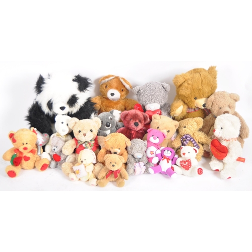 452 - Teddy Bears - a collection of x 18 assorted teddy bears / plush toys to include: Fraser Bear, A&A, M... 