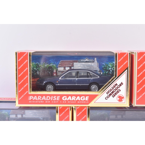 453 - Paradise Garage - 1/43 Scale Precision Diecast - a collection of x5 Australian made Paradise Garage ... 