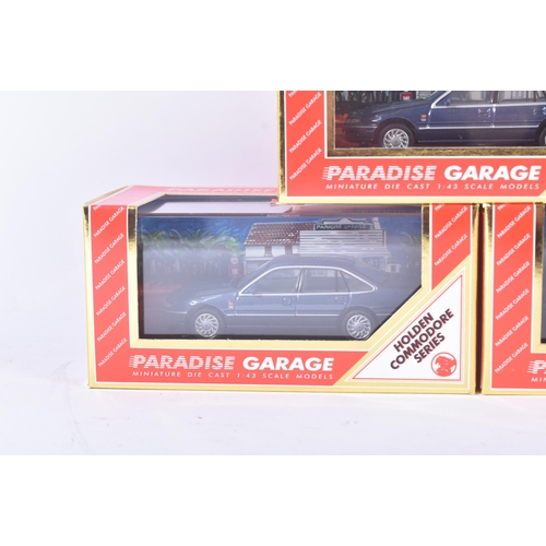 453 - Paradise Garage - 1/43 Scale Precision Diecast - a collection of x5 Australian made Paradise Garage ... 