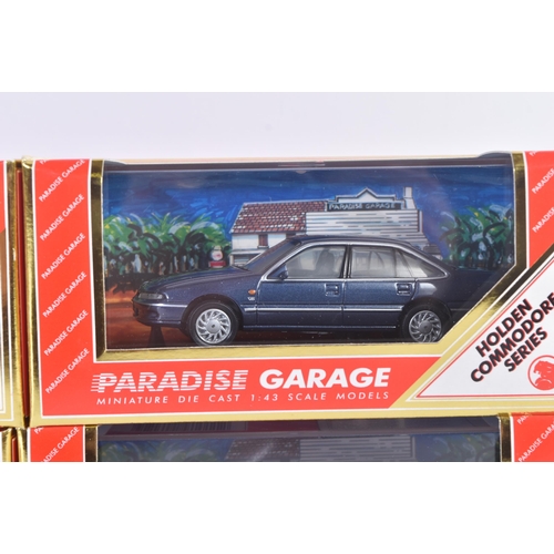 455 - Paradise Garage - 1/43 Scale Precision Diecast - a collection of x4 Australian made Paradise Garage ... 