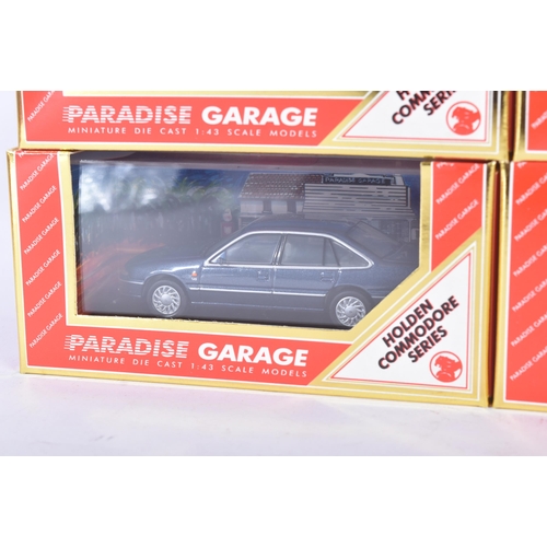 455 - Paradise Garage - 1/43 Scale Precision Diecast - a collection of x4 Australian made Paradise Garage ... 