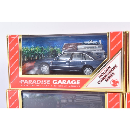 455 - Paradise Garage - 1/43 Scale Precision Diecast - a collection of x4 Australian made Paradise Garage ... 