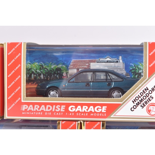 460 - Paradise Garage - 1/43 Scale Precision Diecast - a collection of x5 Australian made Paradise Garage ... 