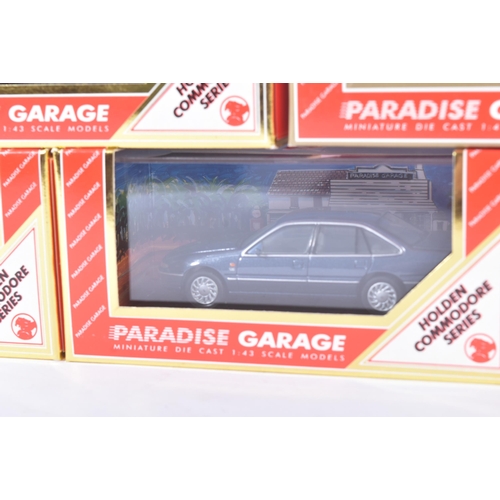 460 - Paradise Garage - 1/43 Scale Precision Diecast - a collection of x5 Australian made Paradise Garage ... 