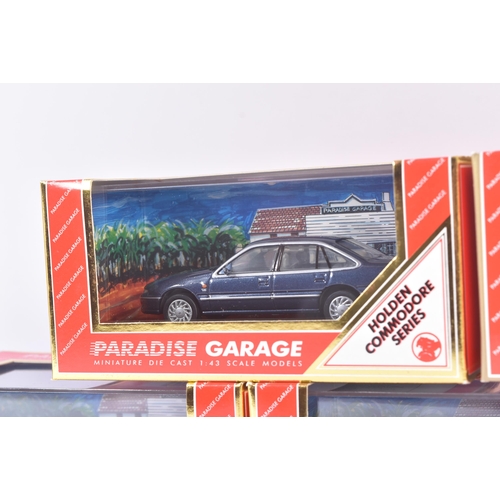 460 - Paradise Garage - 1/43 Scale Precision Diecast - a collection of x5 Australian made Paradise Garage ... 