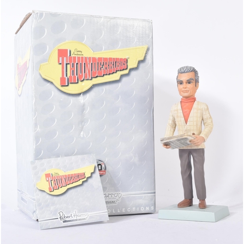 472 - Thunderbirds – Gerry Anderson – Robert Harrop – a signed resin figure / statue TBF07 Jeff Tracy. Hig... 