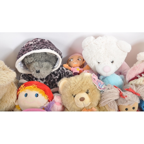 484 - Teddy Bears - a collection of x 24 assorted teddy bears / plush toys to include: Posh Paws, Sesame S... 